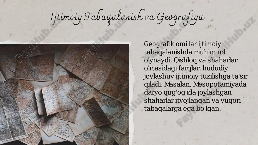 amiyat larda zodagonlar, savdogarlar, dehqonlar va qulla r mavjud edi. zodagonlar hukmronlik va boylik, s avdogarla r s avdo, dehqonlar qish loq xo'ja ligi, qulla r esa mehnat bilan shug'ullanar edi. har bir qa t lam jamiyat barqarorligi uchun muhimdir. ijtimoiy tizimlar va ularning o'zgarishi qadimgi jamiyat larda ijt imoiy t izimlarning evolyut s iyas i muhim ahamiyat kasb e tadi. tizimlar o'rt as idagi o'zaro t a 's irla r ijt imoiy rivojlanish jarayonida asos iy rol o'ynaydi. tizimlarning o'zgar ishi va rivojlanishi qadimgi jamiya t la rda ijt imoiy t izimlar s inf, qabila va ijt imoiy rolla rga asos langan edi. ular iqt isodiy va s iyos iy o'zgarish lar bilan rivojlanib, yangi shaklla rga o'tdi. tizimlarning o'zgarish i bilan bog'liq bo'lib, asos iy omilla r: t exnologik rivojlanish , madaniyat o'zgarish lari va s iyos iy inqirozlar. bu omilla r t izimlarning yangi shakl va s …