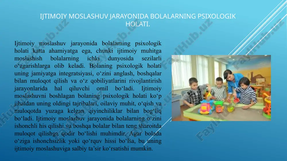 mujassam nuqsonli bolalarning ijtimoiy moslashuvi.pptx - Page 5