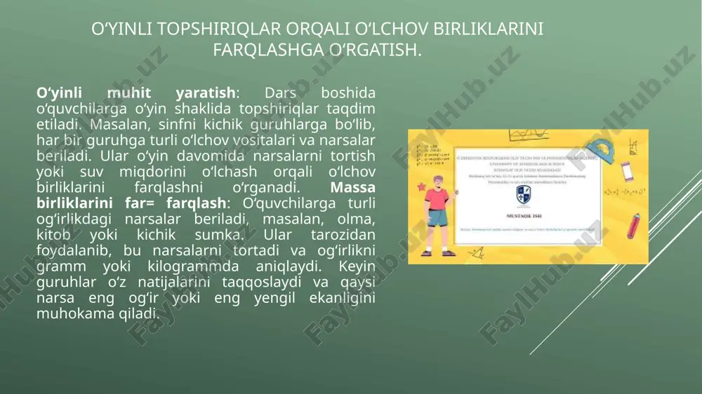 boshlangich_sinflarda_massa_va_sigim_olchov_birliklarini_orgatish.pptx - Page 5