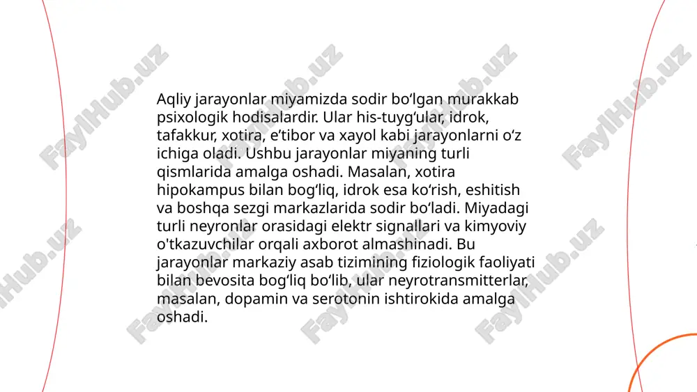 fikirlash faoliyatning pisixa fizalogiyasi.pptx - Page 5