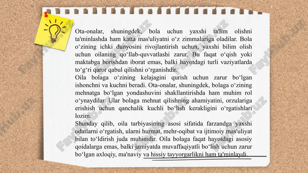 bola tarbiyasida oila va jamoat hamkorligi.pptx - Page 5