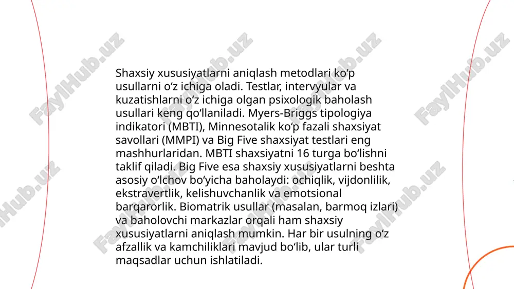 psixadiagnostik tekshiruv va tadqiqotlar..pptx - Page 5