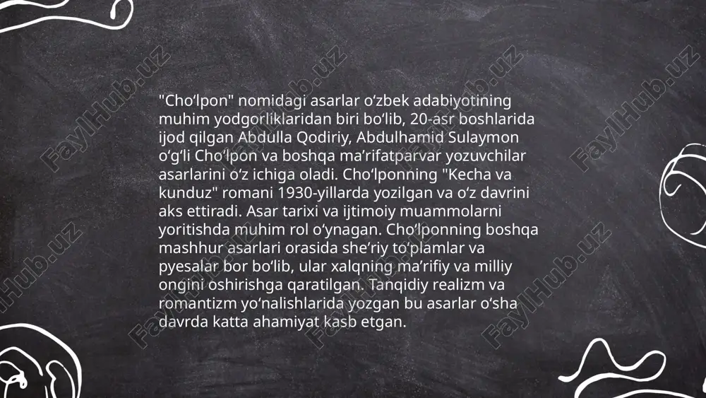 naim_karimov_hassos_olim_choʼlpon_maʼrifiy_romanlar_misolida.pptx - Page 5