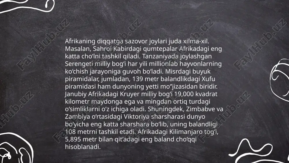 afrika davlatlari turizmi.pptx - Page 5
