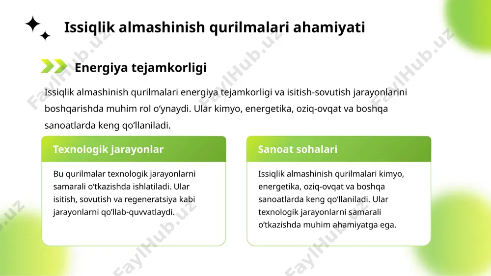 issiqlik almashinish qurilmalari: mexanizm va turlari - Page 5