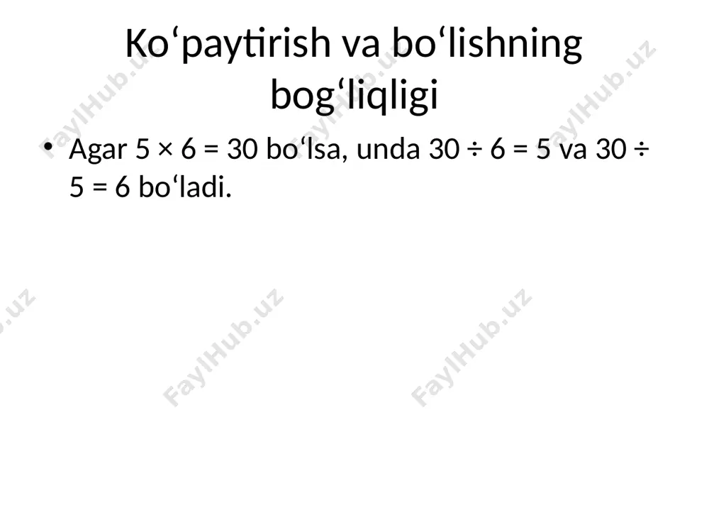 100 ichida ko‘paytirish va bo‘lish - Page 5