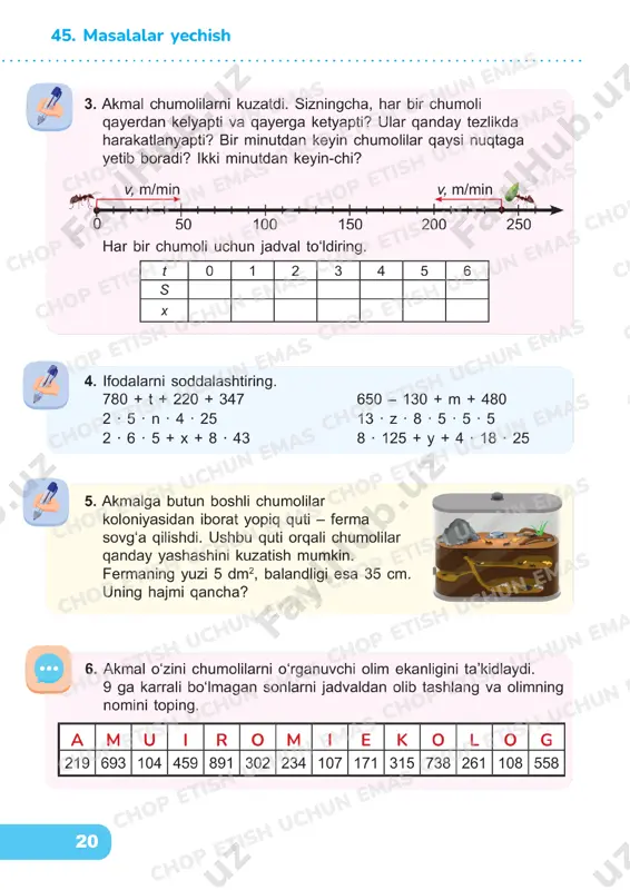 matematika 4 sinf 44-48 - Page 5
