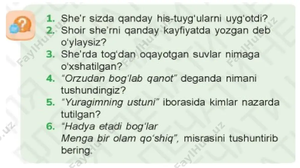 o`qish 1- mavz4- sinf qanday go`zalbu olam - Page 5