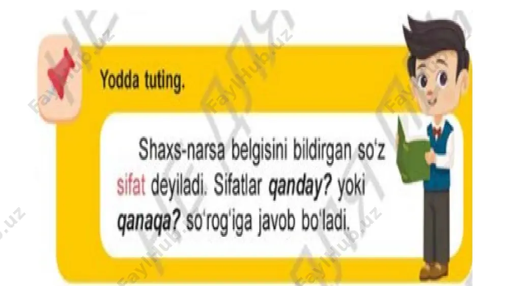 2-dars ona tili 4-sinfsamoriyasifat - Page 5