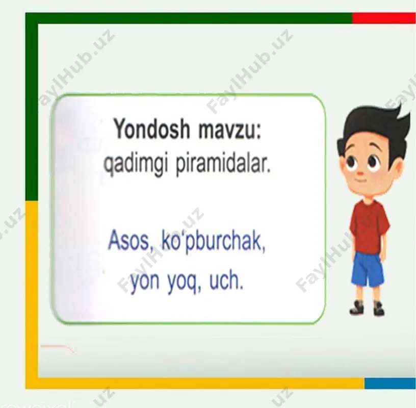 4- sinf matematika 120- dars piramida va uning yoyilmasi - Page 5