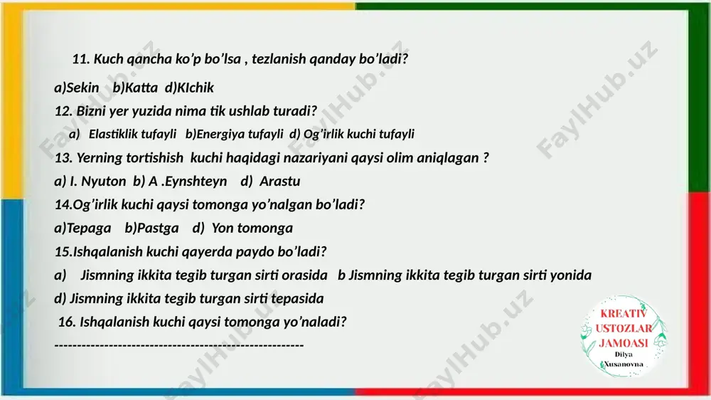 4-sinf 7-nazorat ishi tabiiy fan - Page 5
