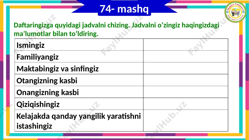 4_sinf_ona_tili_18_dars_4_chorak_ijodkorlik_soati_loyiha_ishi - Page 5