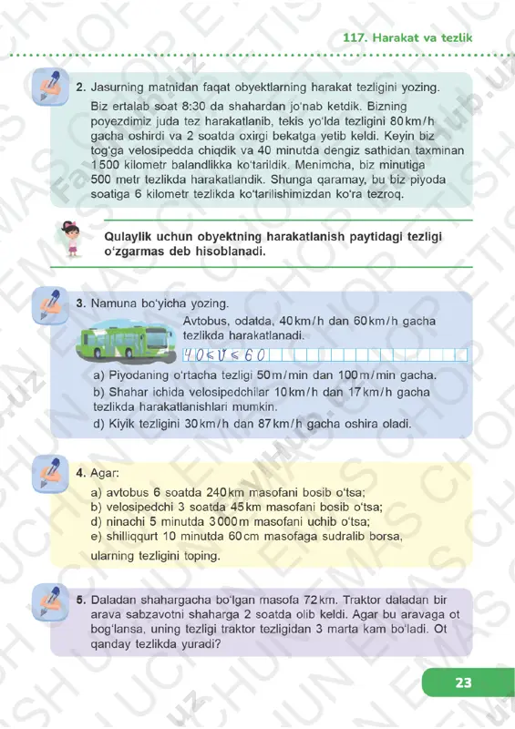 matematika 3-sinf 116-120-darslar - Page 5