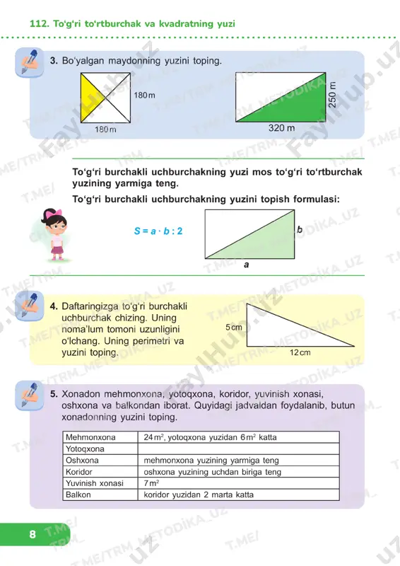 matematika 3 sinf darslik 111-120 - Page 5