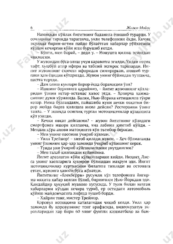 to seni topgunimcha. roman. zhozho mojes. toshkent 2020 - Page 5