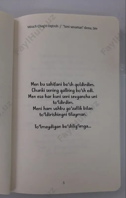 seni sevaman dema, sev ! - Page 5