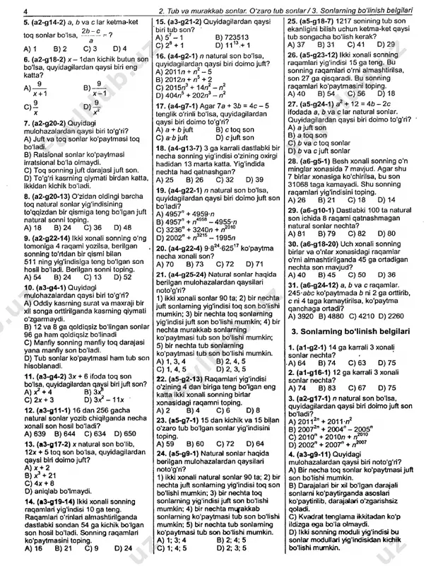 abituriyent 1_6 matematika - Page 5
