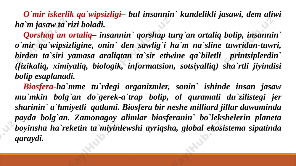 o’mir iskerligi qa’wipsizligi 2018 slayd - Page 5