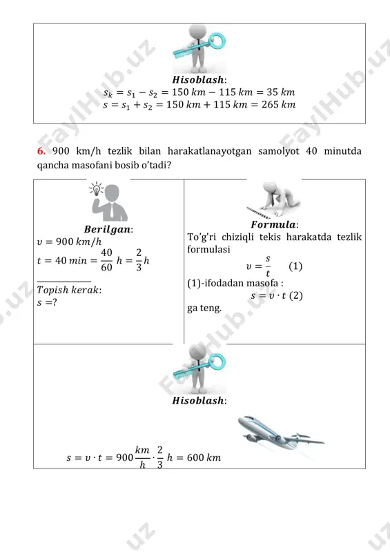 7 sinf 6-mashq yechim - Page 5