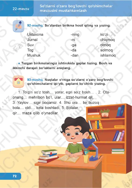 ona tili 3-sinf 21-23-darslar - Page 5