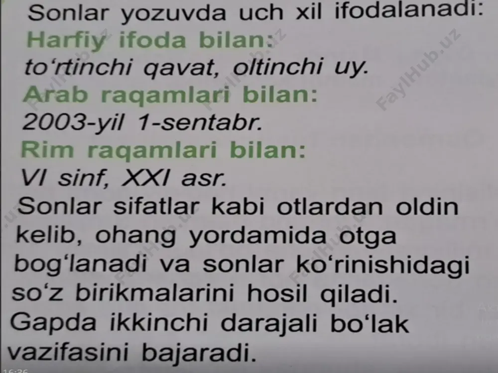ona tili 4 - chorak 6-dars @gulchehramirhomidovna - Page 5