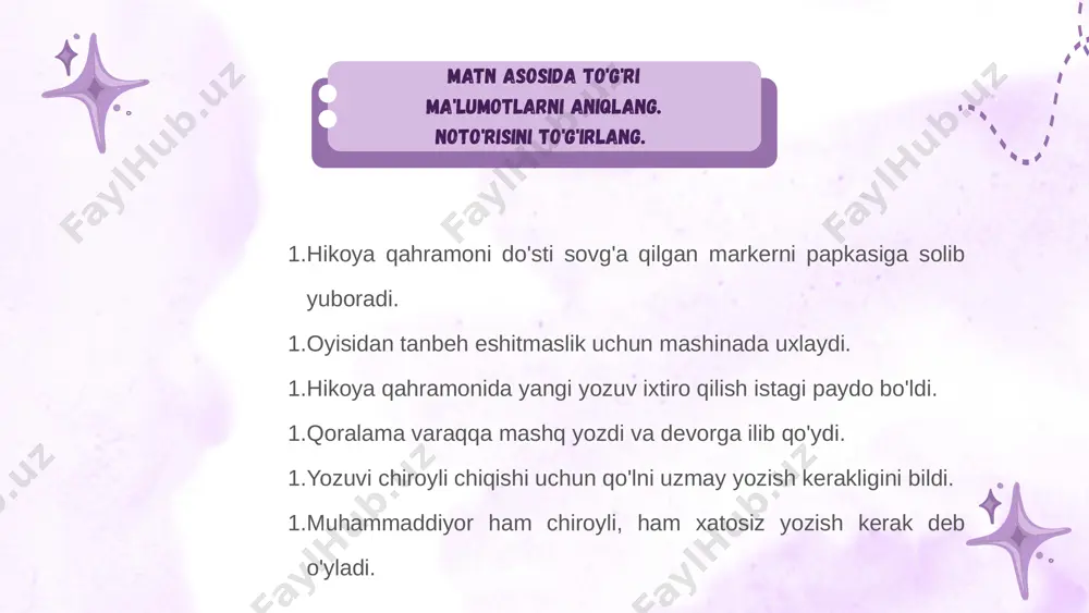 matn ustida ishlash - Page 5