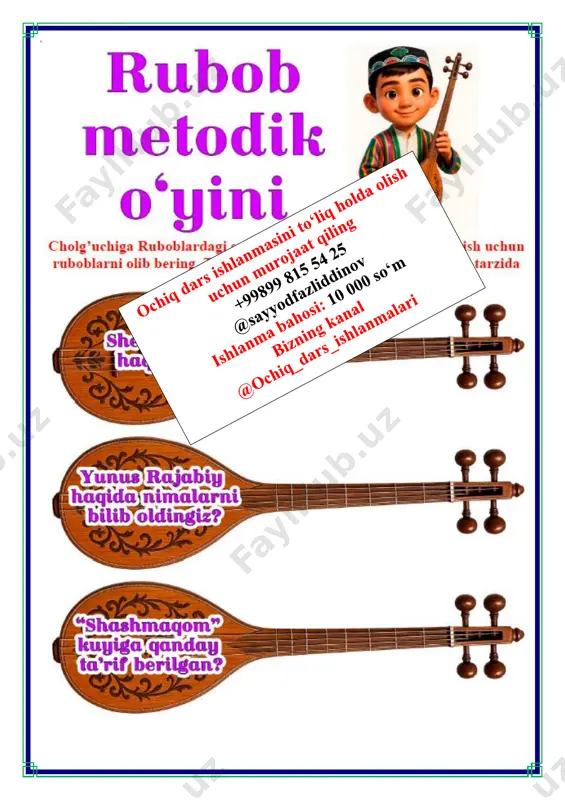 bo‘lim yuzasidan takrorlash 20-bet 4-chorak 4-sinf - Page 5