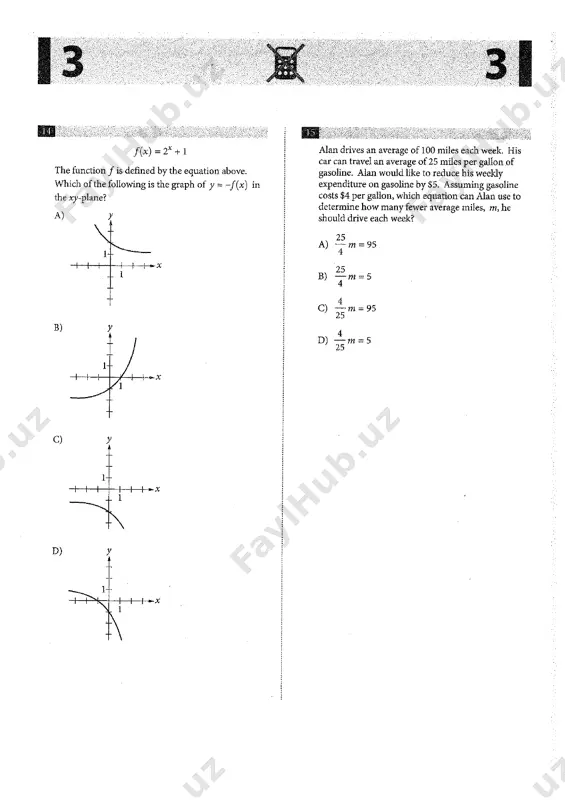 sat - practice test # 26 - Page 5