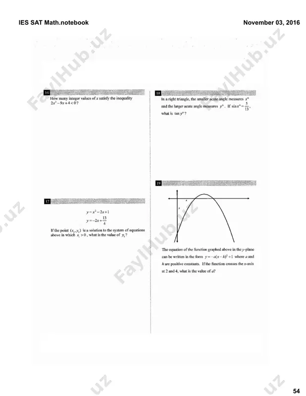 sat - mock test # 10 - Page 5