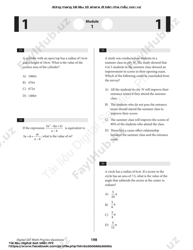 sat - practice test # 22 - Page 5