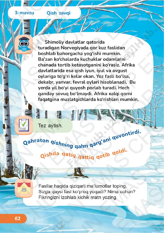 o‘qish savodxonligi 2-sinf (5) 3-5-darslar - Page 5