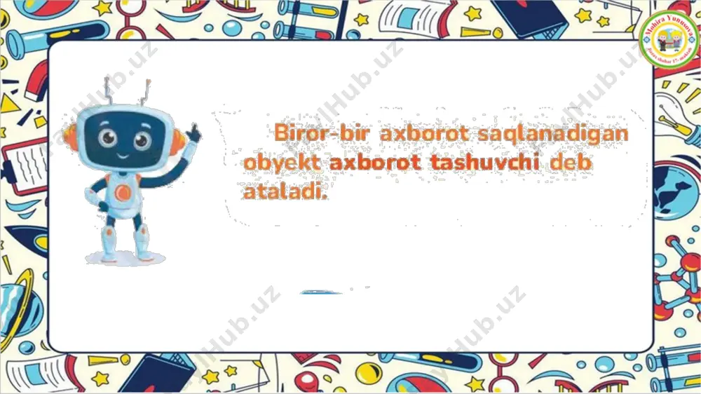 2- sinf informatika 6- dars axborot tashuvchilar - Page 5