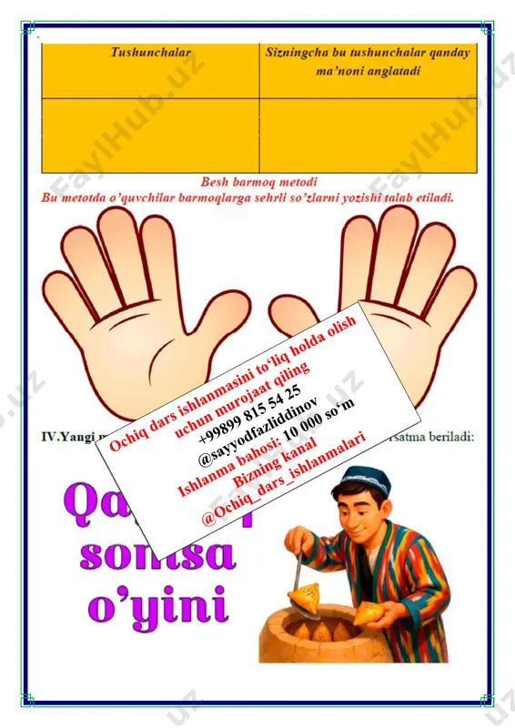 kiyinish odobi 4-chorak 1-sinf - Page 5