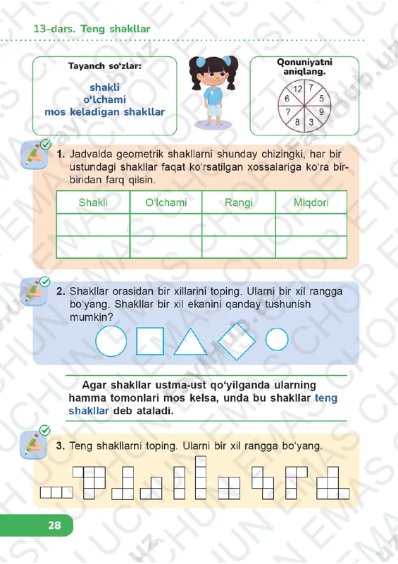 matematika 1-sinf 4-chorak 11-15-darslar - Page 5