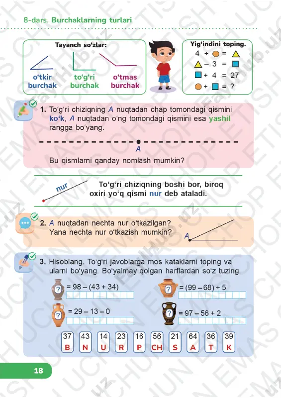 matematika 1-sinf 4-chorak 6-10-darslar - Page 5