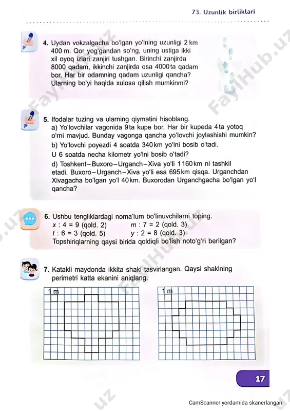 matematika 3 -sinf 3-qism @korgazma_va_hujjatlar - Page 5