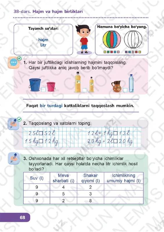 matematika 1-sinf (2) 36-40-darslar - Page 5