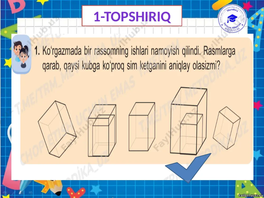 3-sinf matematika 19-dars 3-chorak - Page 5
