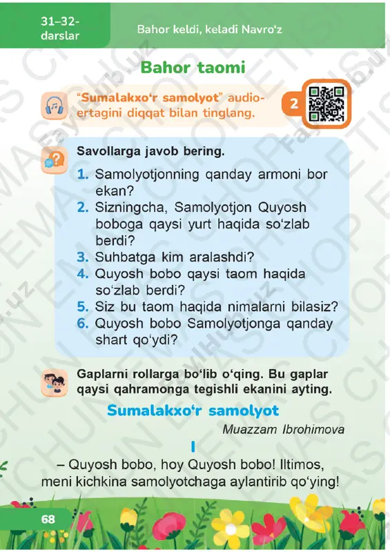 o‘qish savodxonligi 1-sinf 29-32-darslar - Page 5