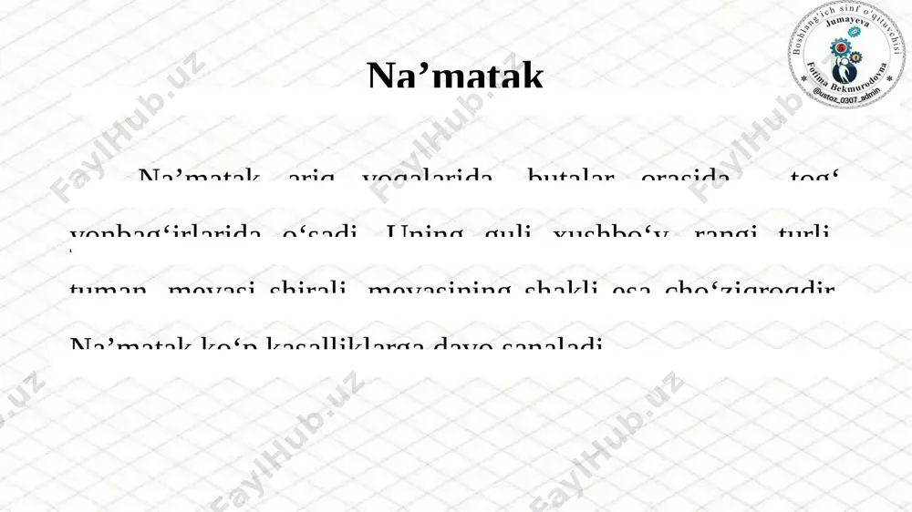 o'qish tezlik uchun 1-s f.jumayeva - Page 5