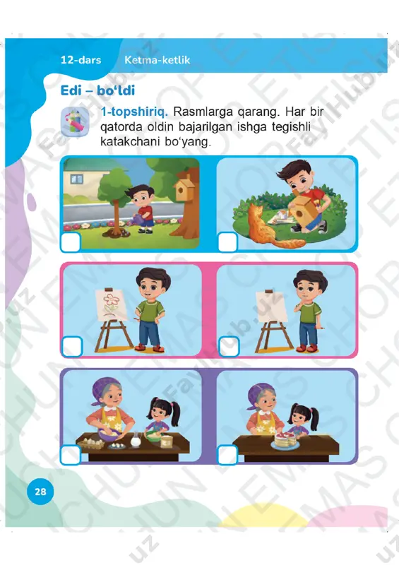 informatika mashq daftari 1-sinf 10-16-darslar - Page 5