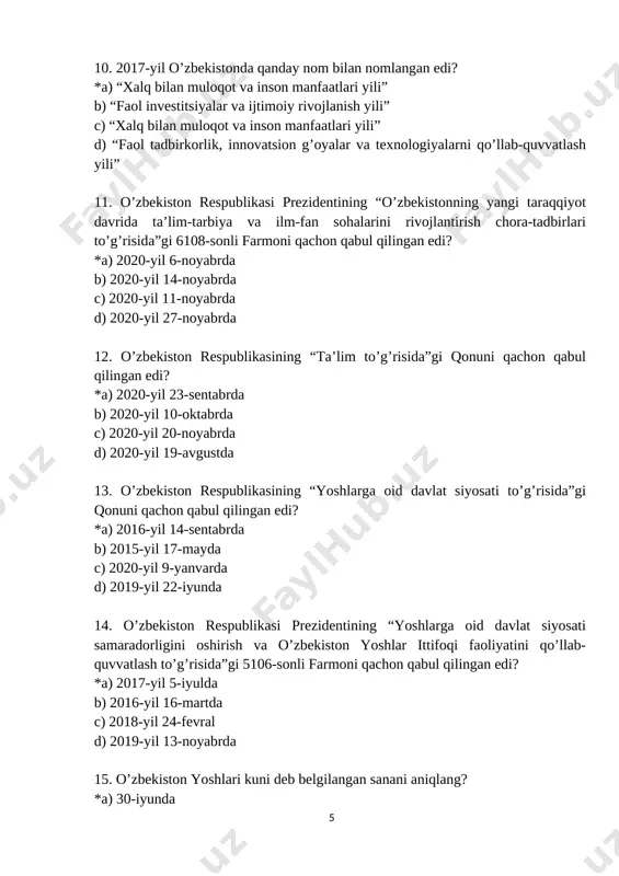 diy fikrlashni, nostandart tafakkurni shakllantirishga xizmat qiladi. qaysi metodning maqsadi haqida fikr bildirilmoqda? *a) swot tahlili b) pinbord c) sinkveyn d) klaster 30. fan yoki mavzuni tavsiflaydigan, belgilangan reja bo’yicha tuziladigan besh qatordan iborat kichik adabiy asar metodi qanday nomlanadi? *a) sinkveyn b) swot tahlili c) pinbord d) klaster 3