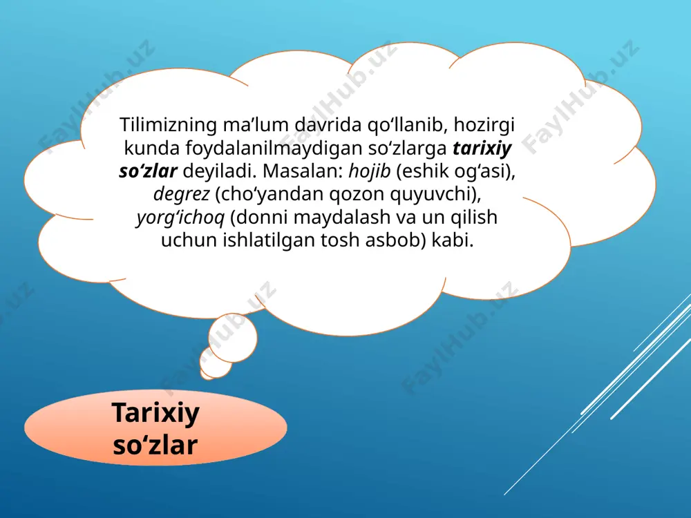 5-sinf. tarixiy va arxaik so‘zlar - Page 5