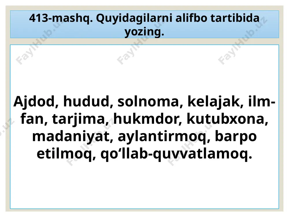 5-sinf. matn va lug'at ustida ishlash (167 betdagi) - Page 5