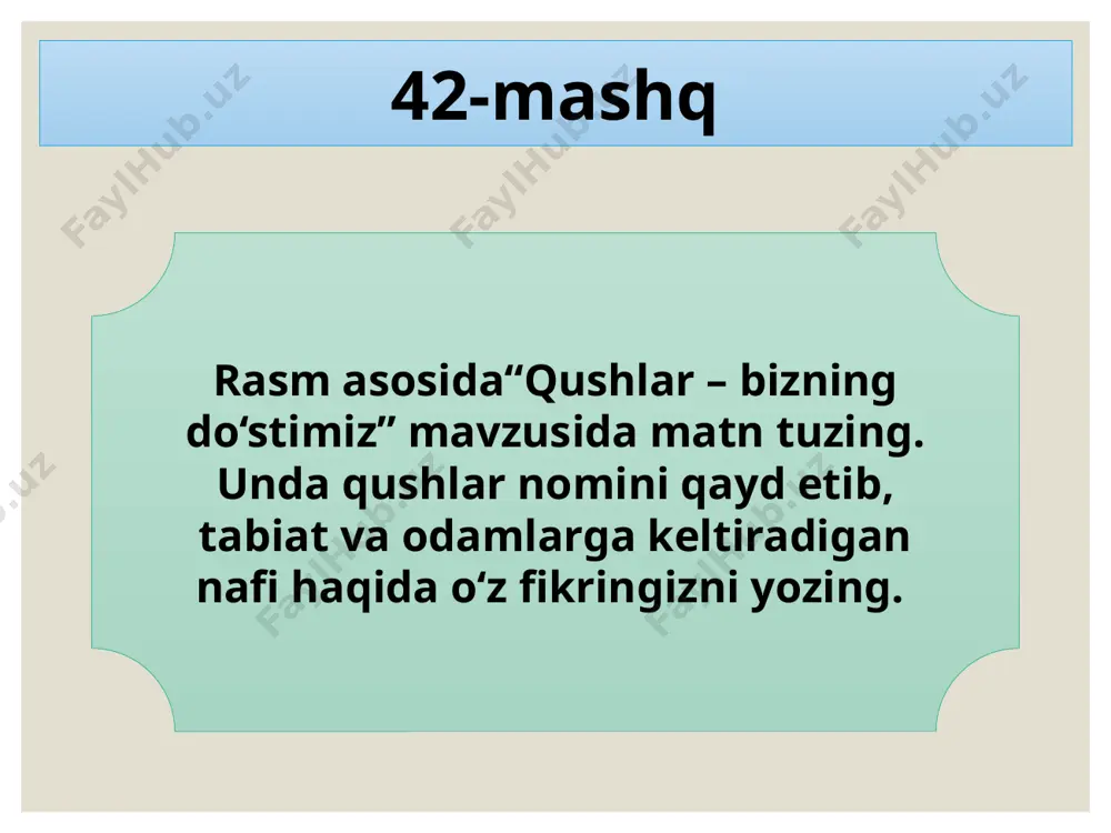 5-sinf. matn va lug'at ustida ishlash (20 betdagi) - Page 5