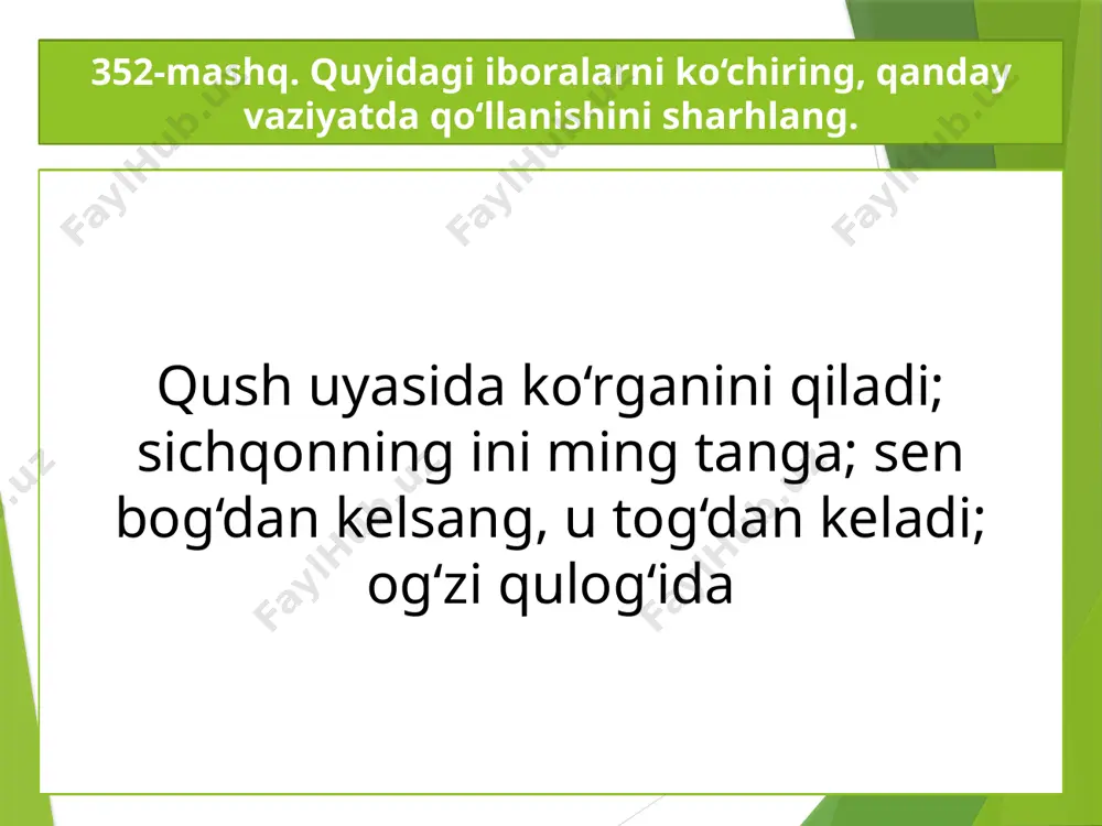 5-sinf. iboralar (davomi) - Page 5