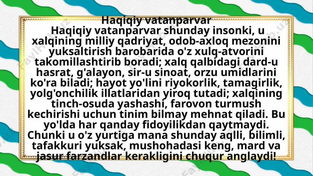 8.3 har bir farzand vatan himoyachisi - Page 5