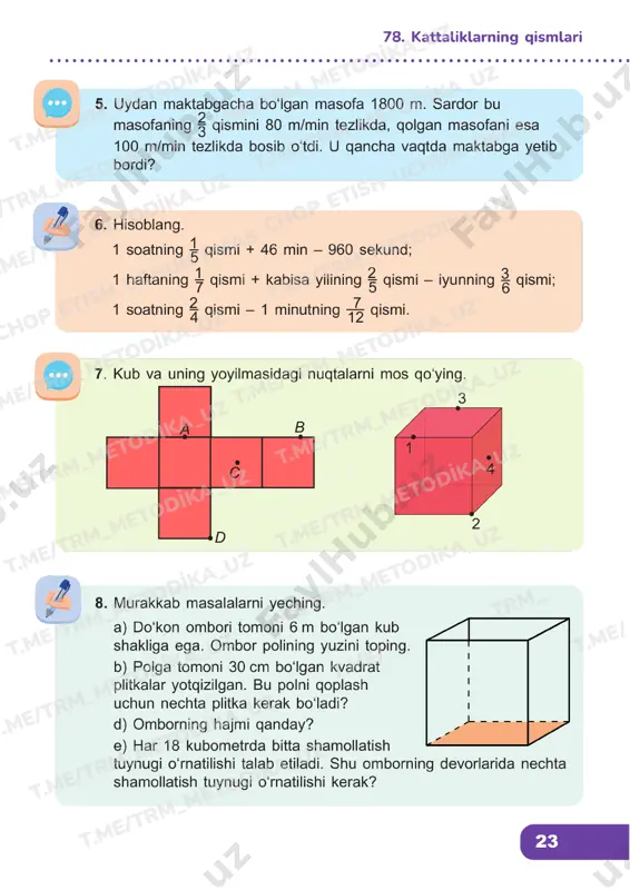 matematika 4 sinf darslik 77-81 - Page 5