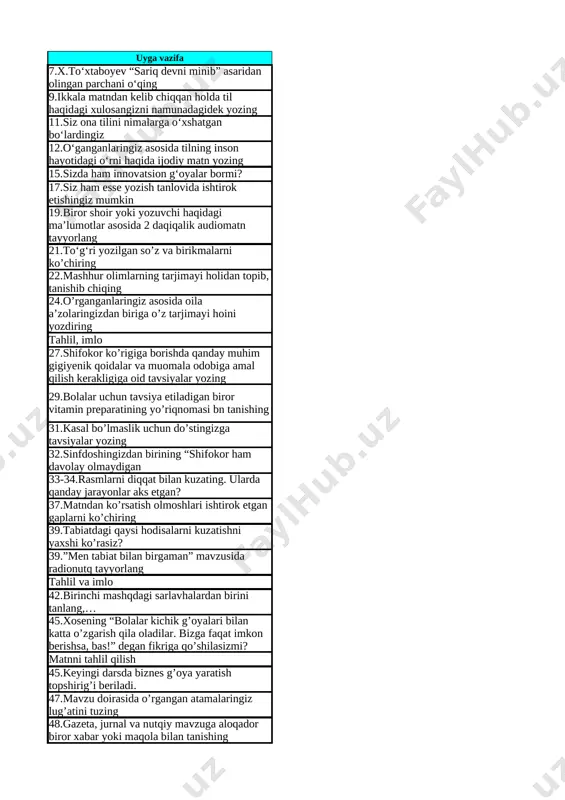 6-sinf ona tili 1-chorak - Page 5