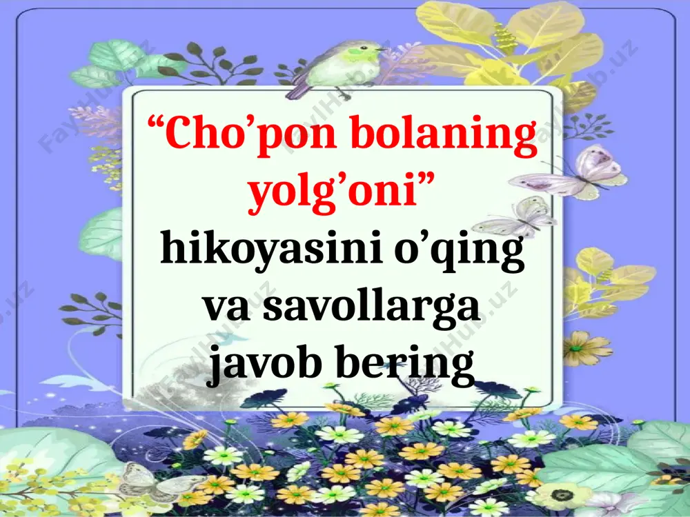 6.14 rostgo'ylik va halollik - Page 5